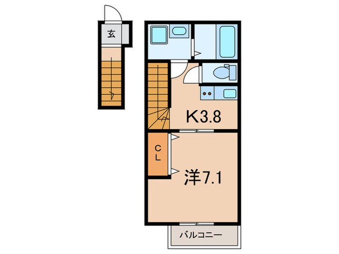 Sereno Ortの物件間取画像