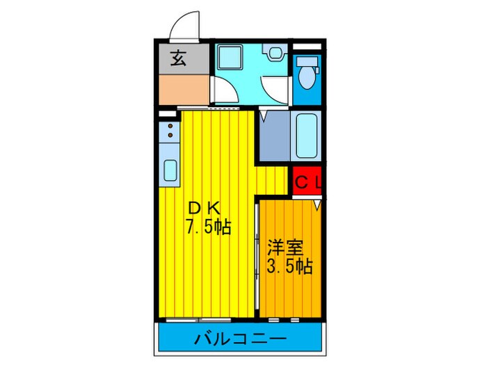 メゾン　ノヴァの物件間取画像