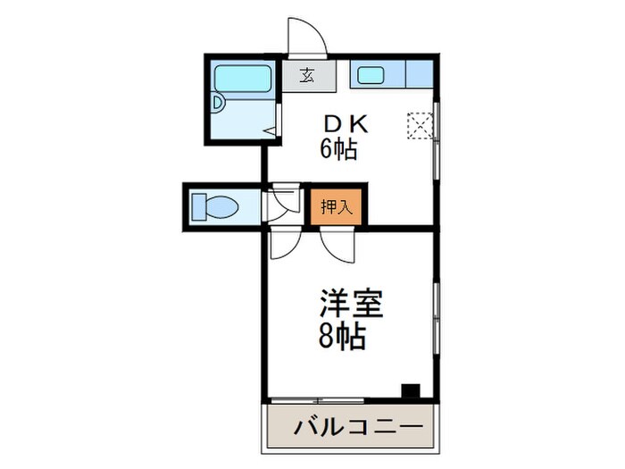 箕面ビルの物件間取画像