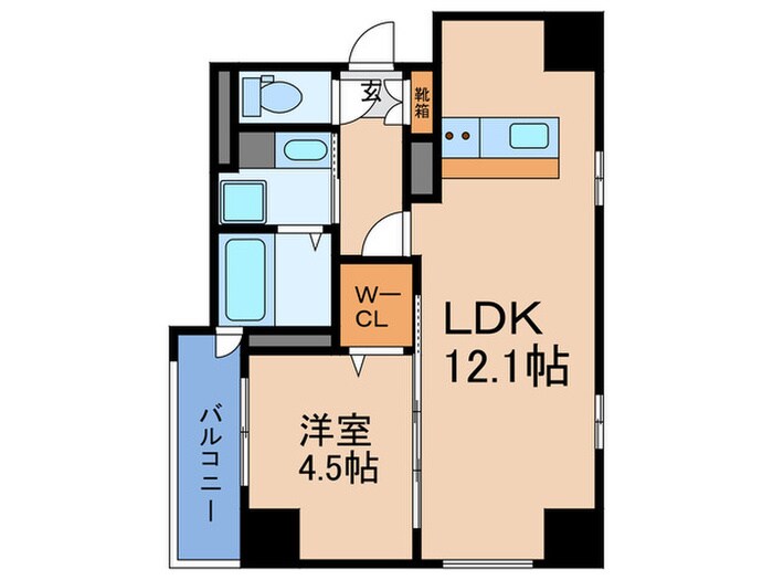 灯－ＡＫＡＲＩ－の物件間取画像