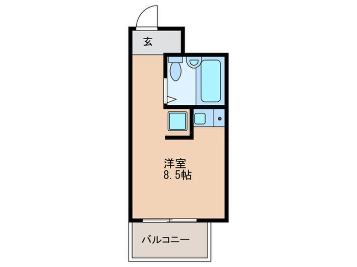 朝日プラザアドバンス淡路(803)の物件間取画像