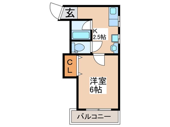 豊グランドハイツの物件間取画像