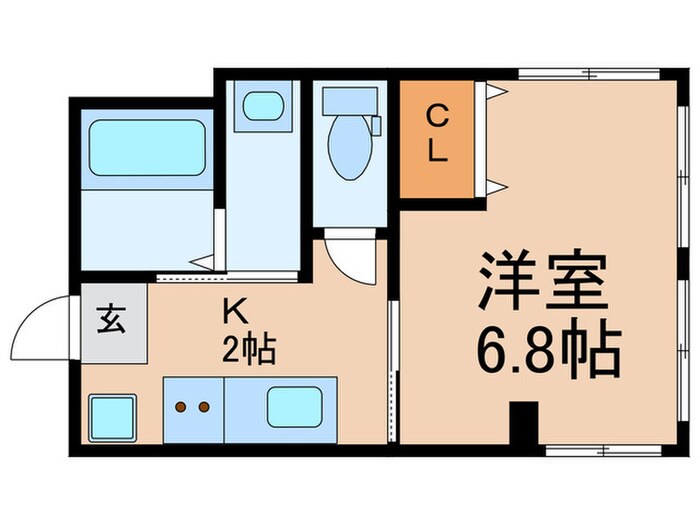 天進ビルの物件間取画像