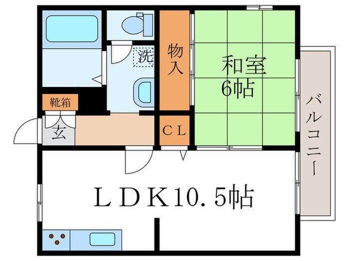メゾン雲母坂の物件間取画像