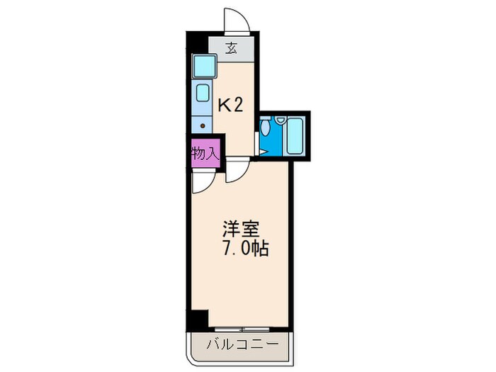 シャトレ－ツカサの物件間取画像