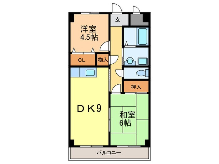 エトワ－ル西神戸の物件間取画像