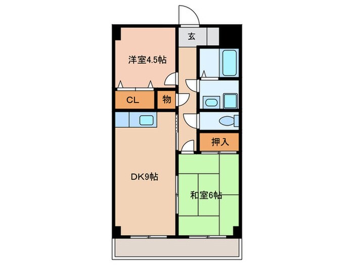 エトワ－ル西神戸の物件間取画像