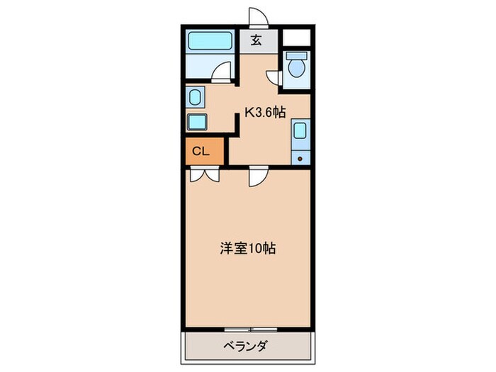 ドリームパレス千秀の物件間取画像