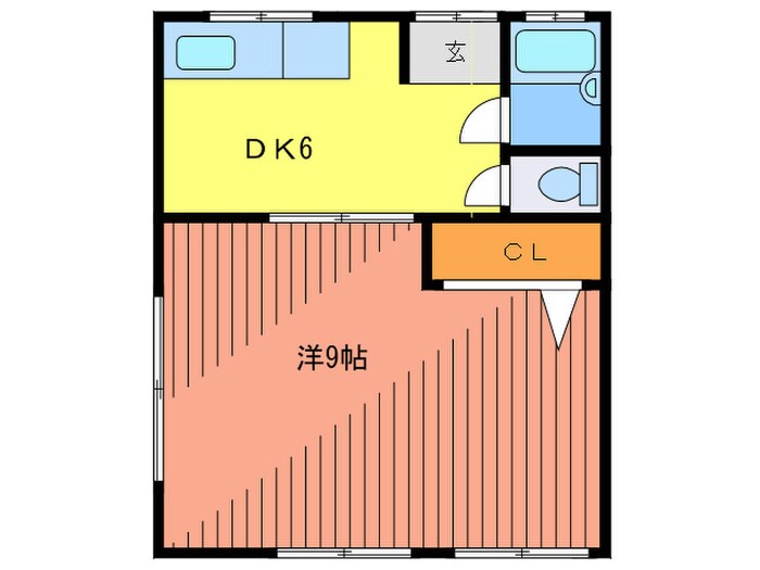 サンライフ麻田Ａの物件間取画像