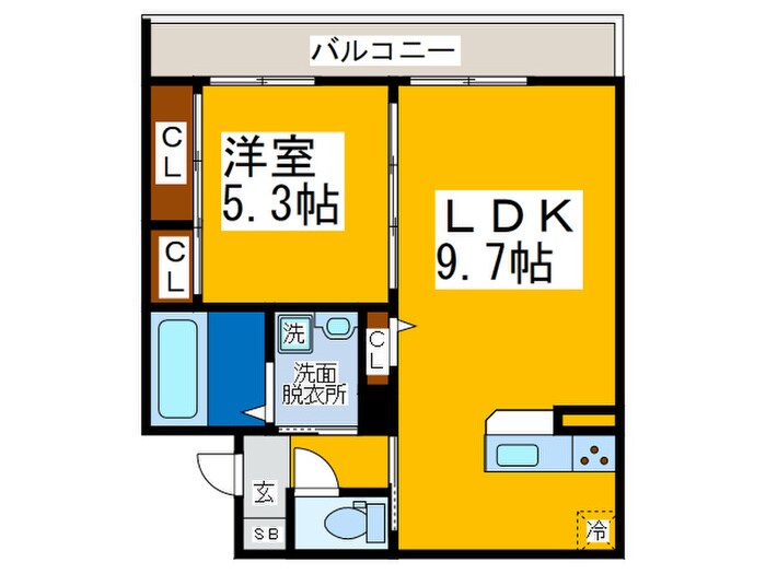 Casa　TKYの物件間取画像