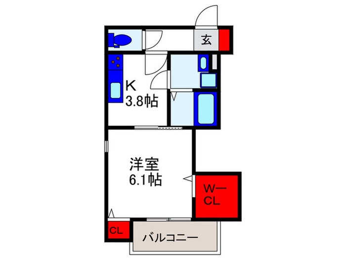 アルバス上野東の物件間取画像