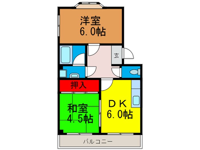 物件間取画像