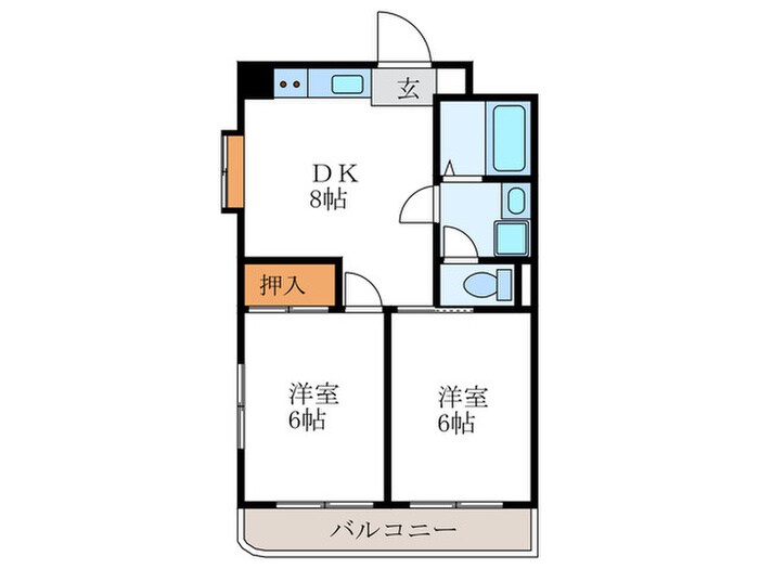 物件間取画像