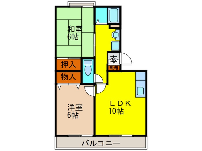 ノ－スバレイ　Ⅲの物件間取画像