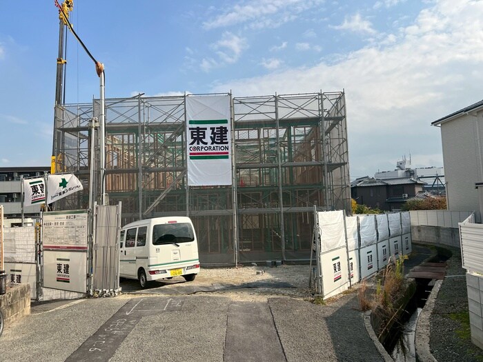 茨木市宇野辺ｱﾊﾟｰﾄ新築工事の物件外観写真