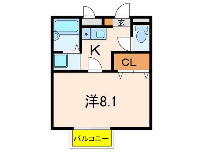 ブリリアントエトワ－ル宝塚の物件間取画像