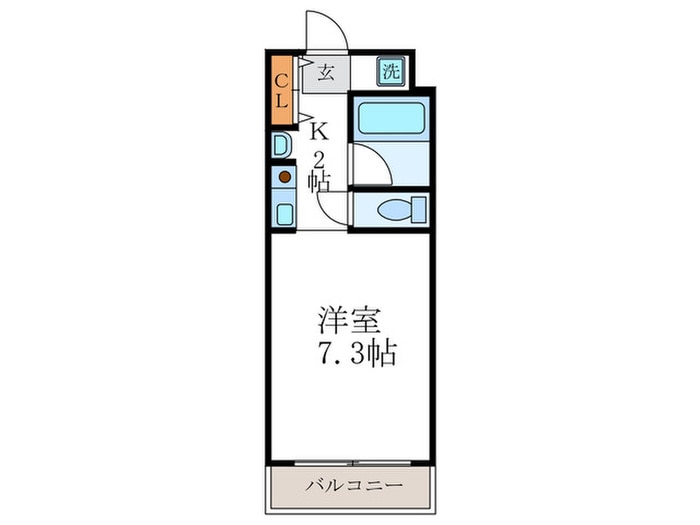 ロイヤルレジデンス岡崎の物件間取画像