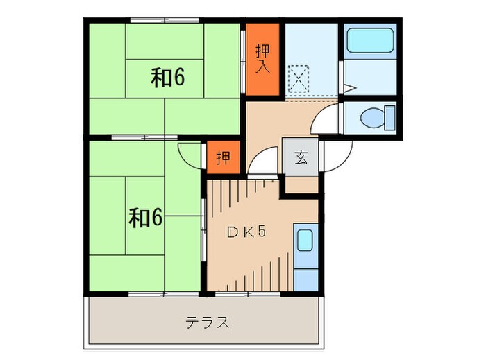 アネックス宝塚の物件間取画像