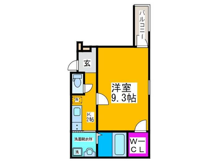 フジパレス堺南長尾Ⅰ番館の物件間取画像