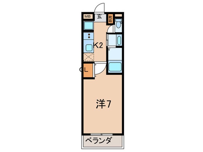 AILE青木の物件間取画像