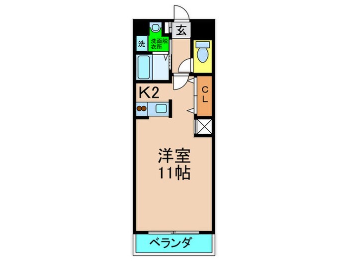 ベロ－ナの物件間取画像