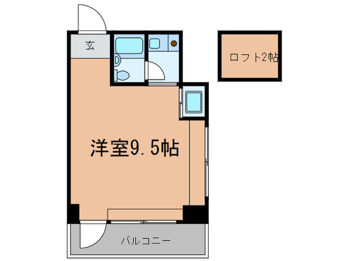 エスパシオ芦屋の物件間取画像