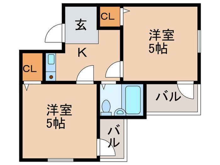 アメニティ新大阪３番館の物件間取画像