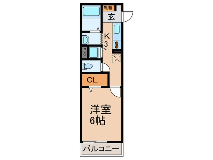 グレイスセゾンの物件間取画像
