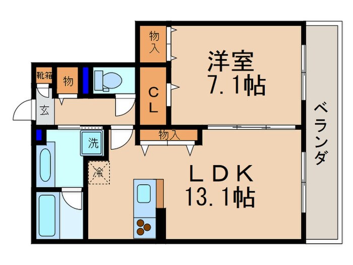 Wembleyの物件間取画像
