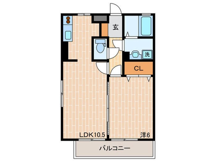 ポルトヴィラ－ジュの物件間取画像