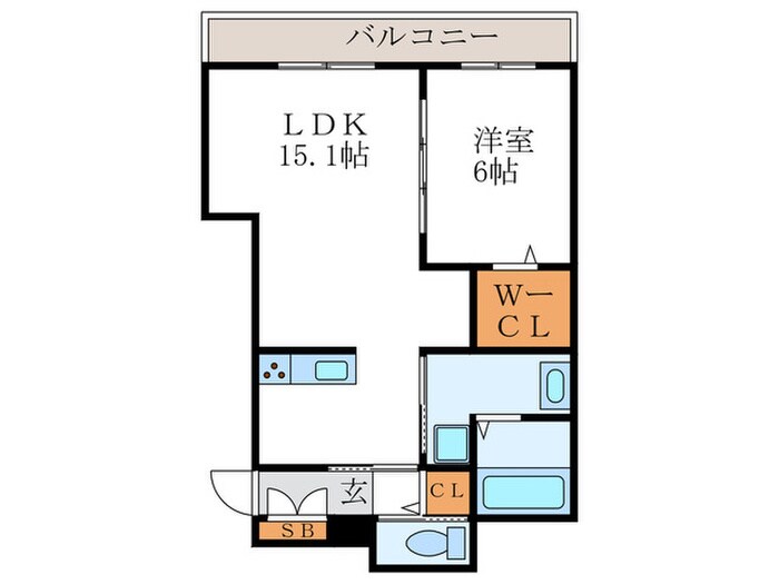 仮)YOURMAISON宝の物件間取画像