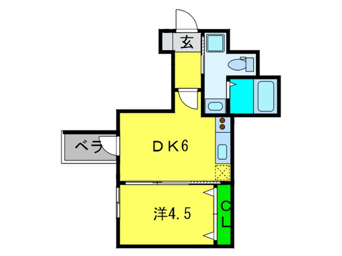 SERENITE本町ROJI 02の物件間取画像