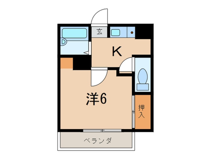 リッツメイトの物件間取画像