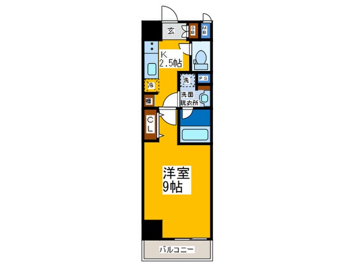 Future宿院の物件間取画像