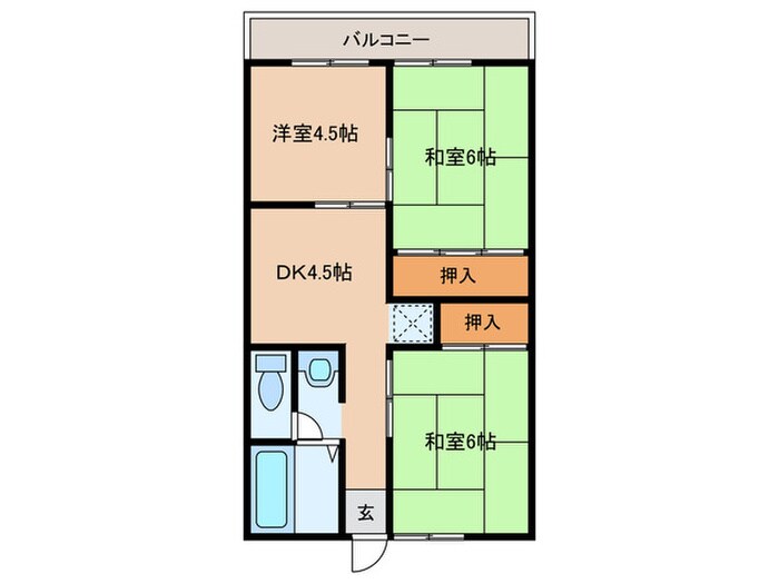 物件間取画像