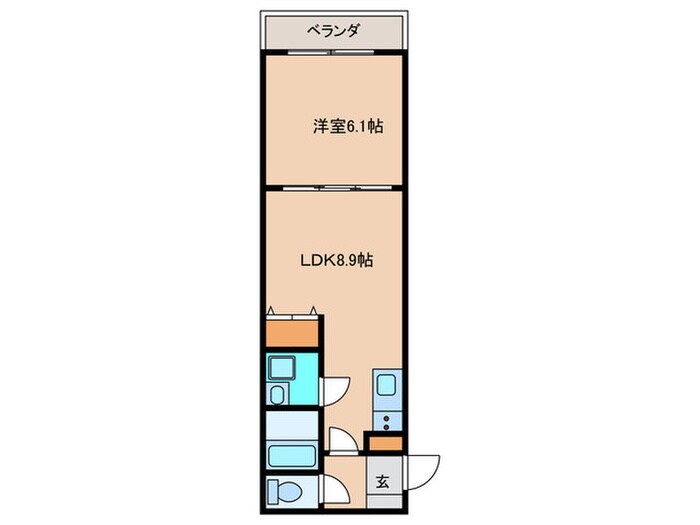 仮)サンルーチェ東今里の物件間取画像