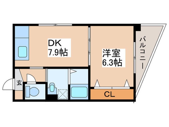 第4ハイツ和らぎの物件間取画像