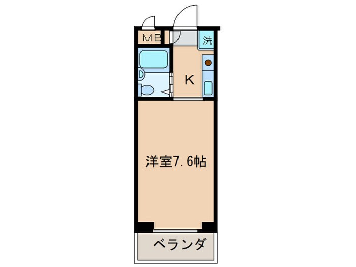 ジョイフル富田の物件間取画像