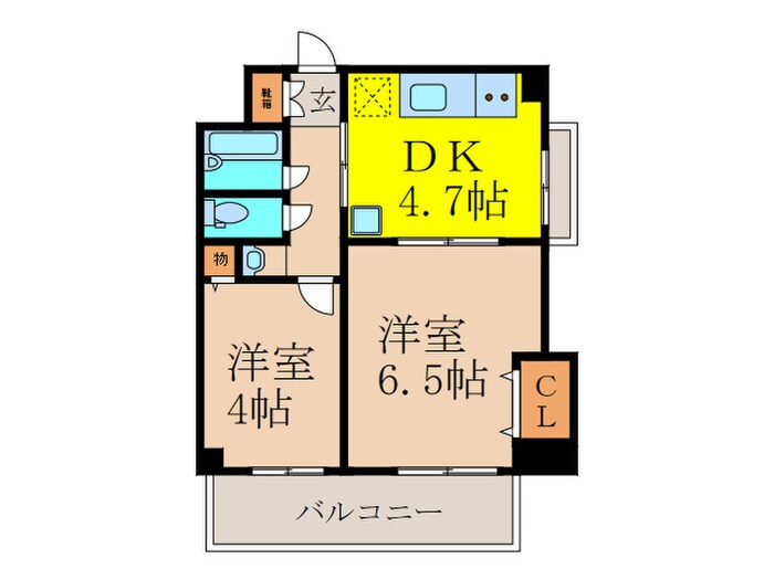 EXSONIA御影の物件間取画像