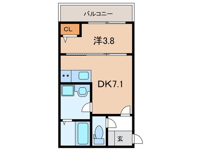 仮）天美様新築工事の物件間取画像