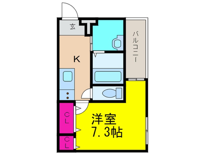 フジパレス大桐の物件間取画像