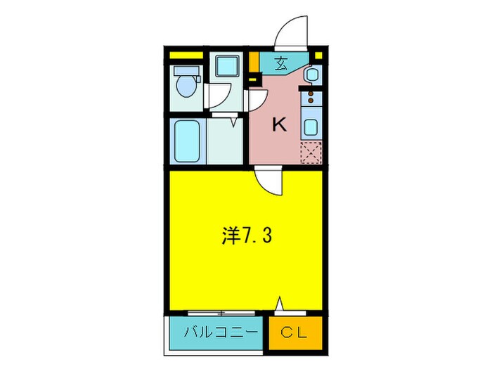 F＋style天美南の物件間取画像