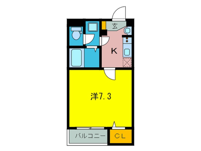 F＋style天美南の物件間取画像