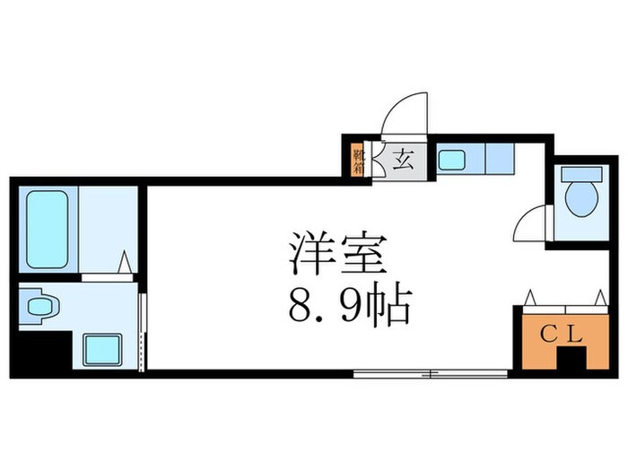 エスティハウス西院の物件間取画像