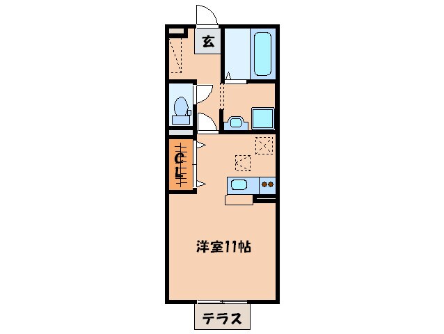 グランシャリオ（城陽市）の物件間取画像