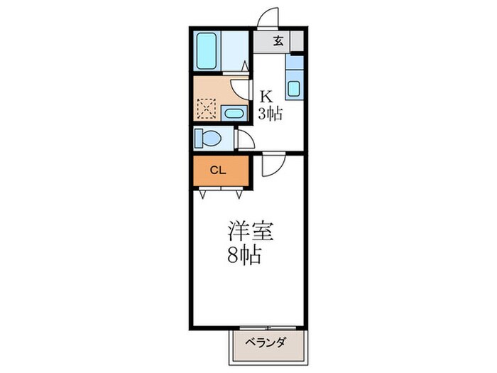 オリエントの物件間取画像