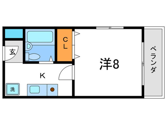 プチメゾンの物件間取画像