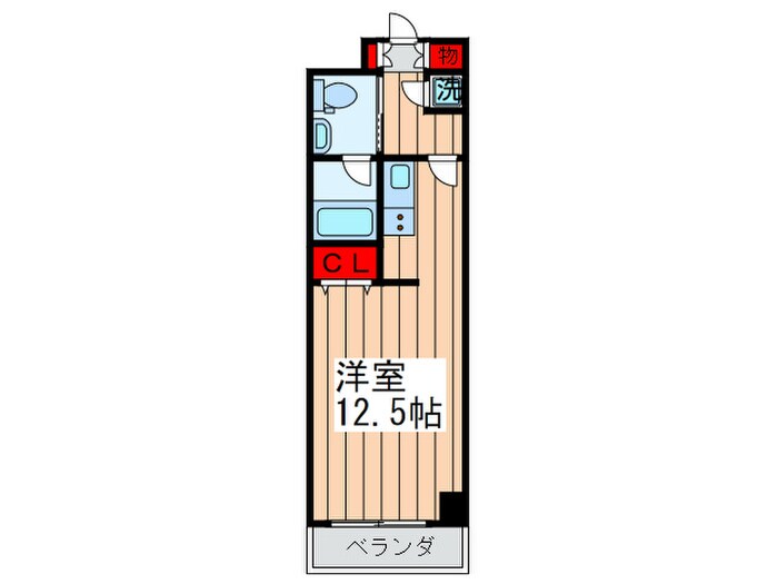 シティヒルズ安堂寺の物件間取画像