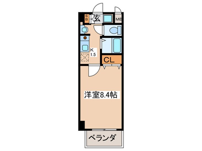 Ｍ．ＰＬＡＺＡ布施駅前の物件間取画像