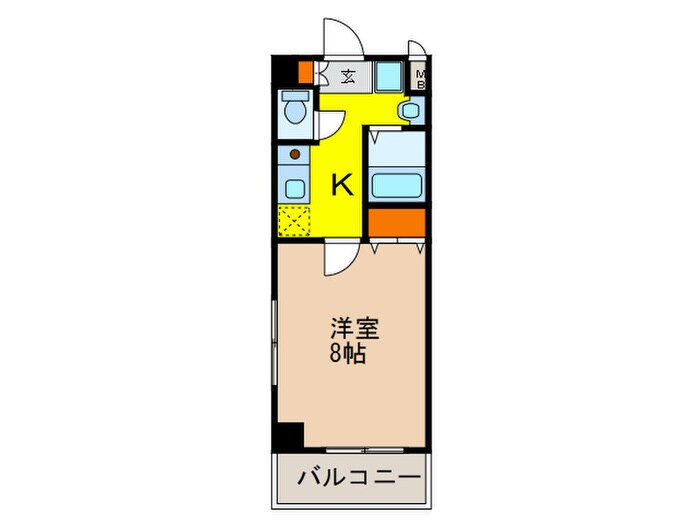 Ｍ．ＰＬＡＺＡ布施駅前の物件間取画像